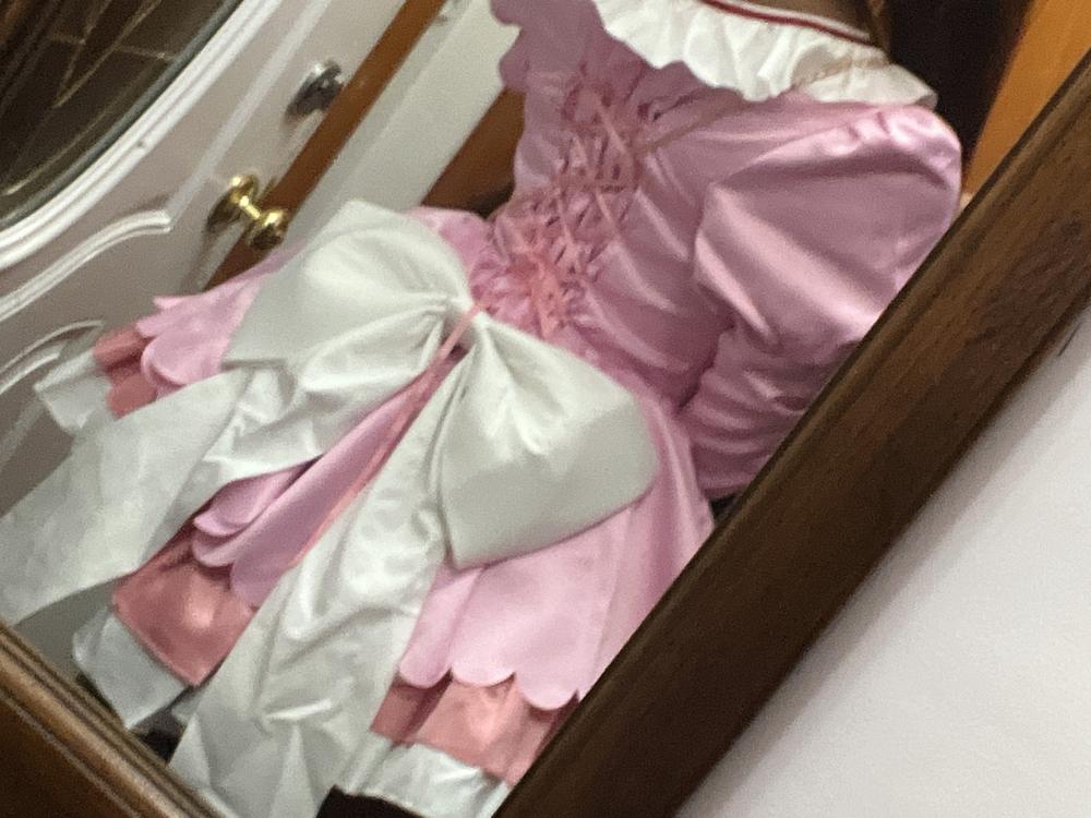 【In Stock】Uwowo Game Nekopara vol.4 Chocola Maid Dress Cosplay Costume Cute Pink Dress - Customer Photo From Rory