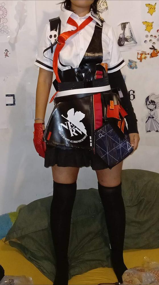 【In stock】Uwowo Anime 3 Asukaa Anime Character Cosplay evangelionl Costume High Quality Cosplay Costume - Customer Photo From Thavary J.