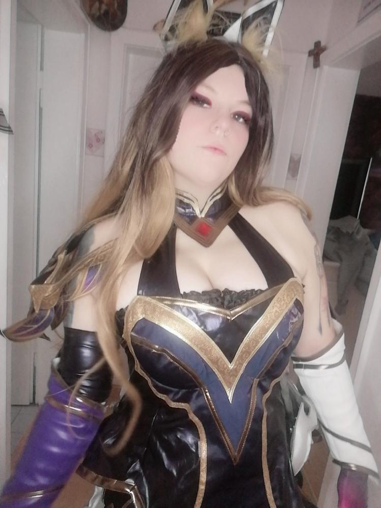 Uwowo Game League of Legends Coven Ahri Cosplay Costume - Customer Photo From Sayafoxy1