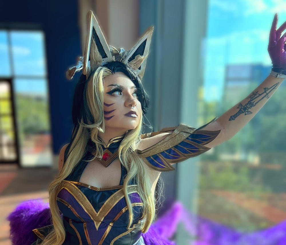 【In Stock】Uwowo Game League of Legends Coven Ahri Halloween Cosplay Costume - Customer Photo From Rianna 