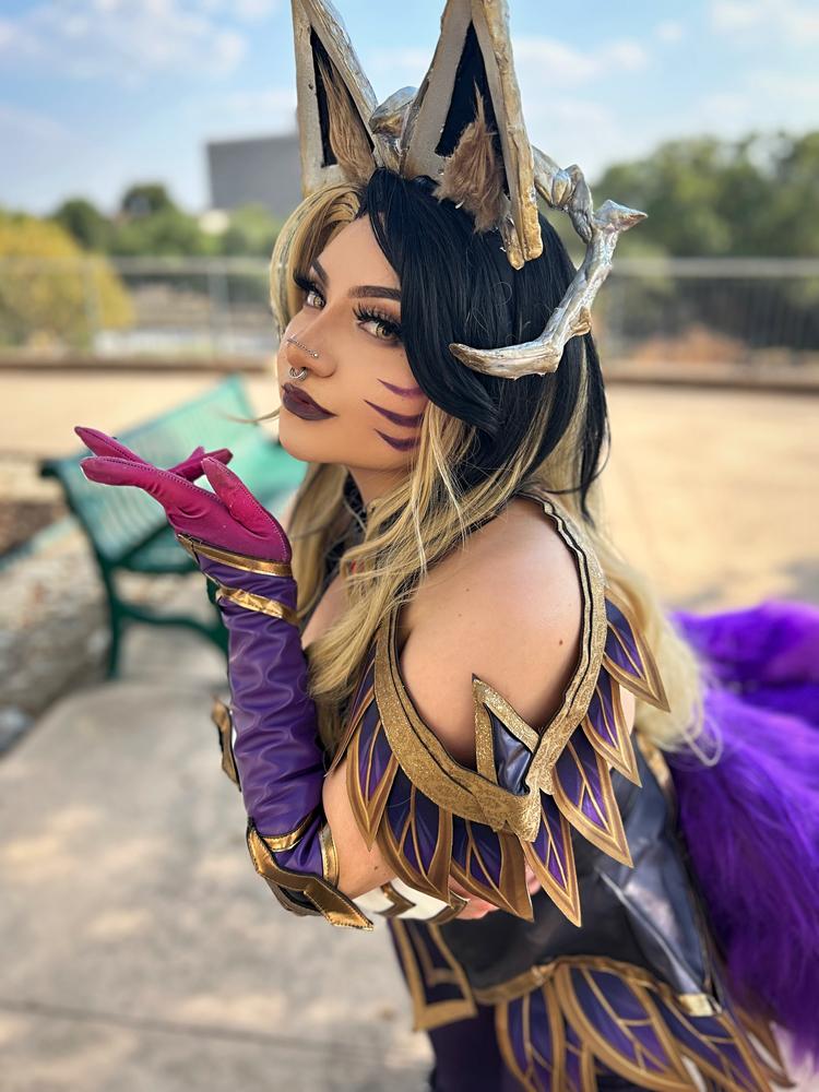 【In Stock】Uwowo Game League of Legends Coven Ahri Halloween Cosplay Costume - Customer Photo From Rianna 