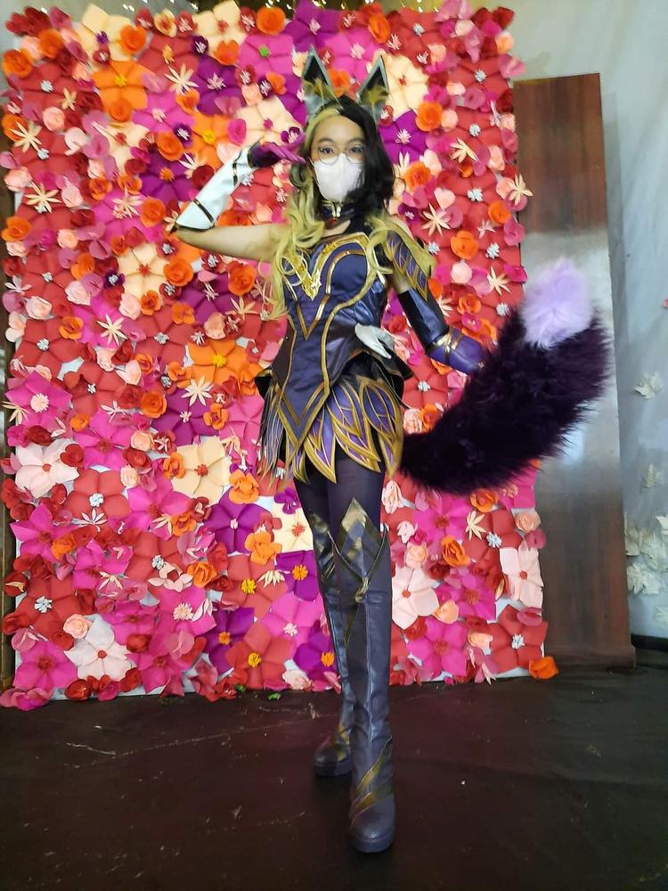 【In stock】Uwowo Game League of Legends Coven Ahri Cosplay Costume - Customer Photo From Anemira