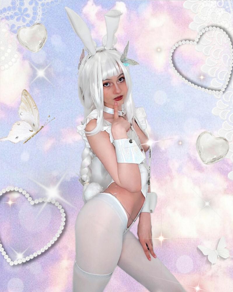 Uwowo Game Azur Lane Live 2D Le Malin Rabbit Cosplay Costume - Customer Photo From Anonymous