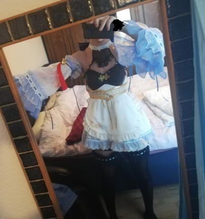 Exclusive Authorization Uwowo Game Genshin Impact Fanart Ganyu Maid Ver Cosplay Costume - Customer Photo From Anonymous