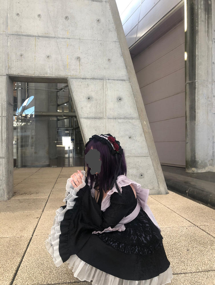 Uwowo Anime My Dress-Up Darling Marin Kitagawa Cosplay 35CM Dark Purple Hair Cosplay Wig - Customer Photo From M. S.