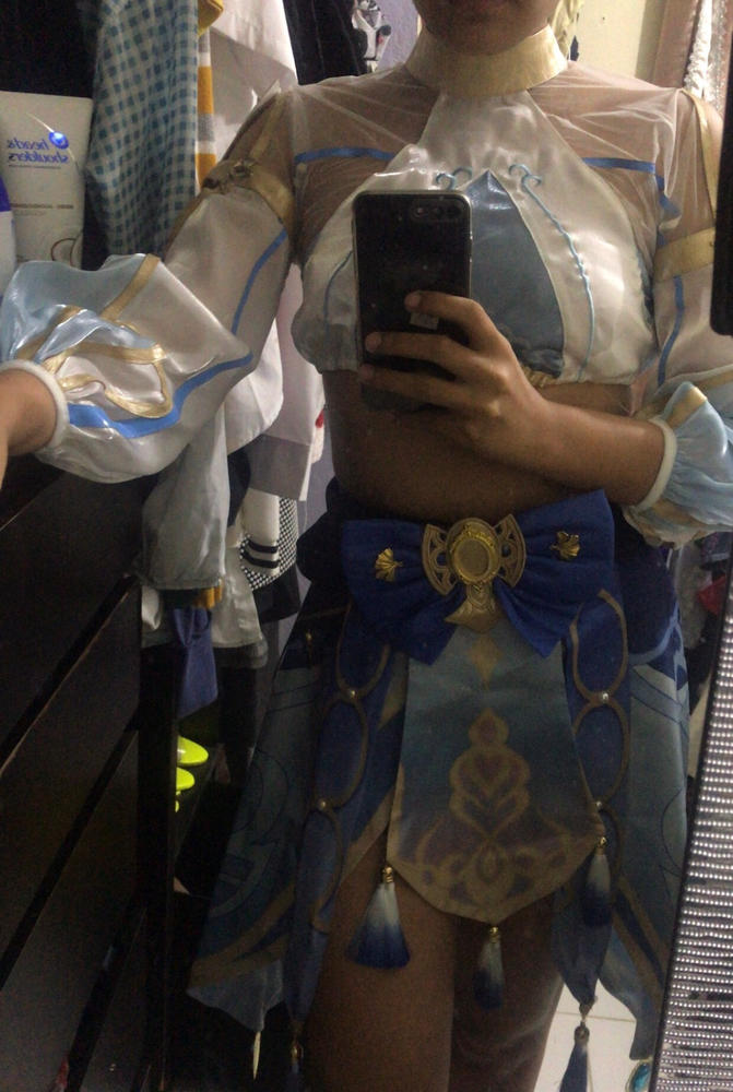 【Pre-sale】Uwowo Genshin Impact: Nilou Sumeru Hydro Female Cosplay Costume - Customer Photo From Jenniffer R.