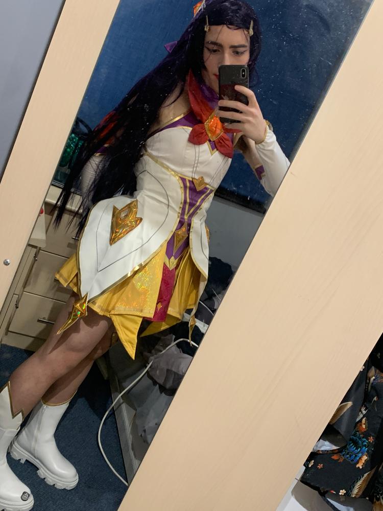 【In Stock】Uwowo League of Legends/LOL: Star Guardian Seraphine SG WR Wild Rift Cosplay Costume - Customer Photo From Joshua B.