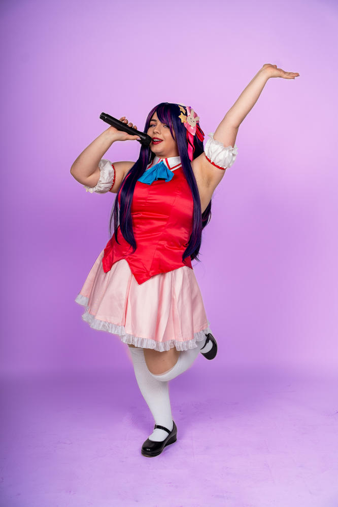 Uwowo Collab Series: Anime Oshi no Ko Cosplay Hoshino Ai Idol Stage Performance Cosplay Costume - Customer Photo From Patricia Costa