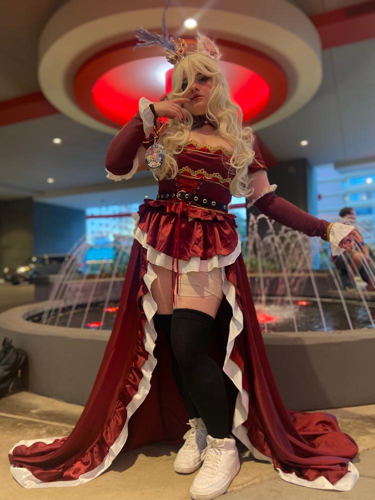 Uwowo Collab Series: Identity V Archduchess Bloody Queen Mary Cosplay Costume - Customer Photo From Kai (.