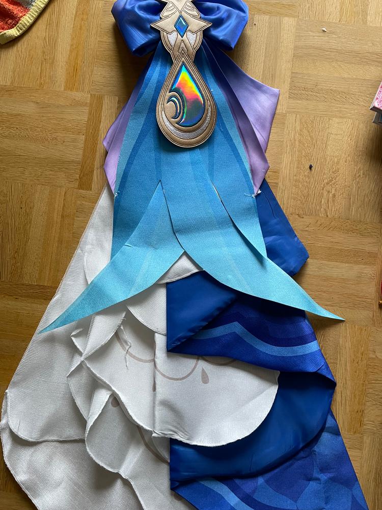 Uwowo Genshin Impact Furina Focalors Hydro Archon Fontaine Cospaly Costume - Customer Photo From Ich