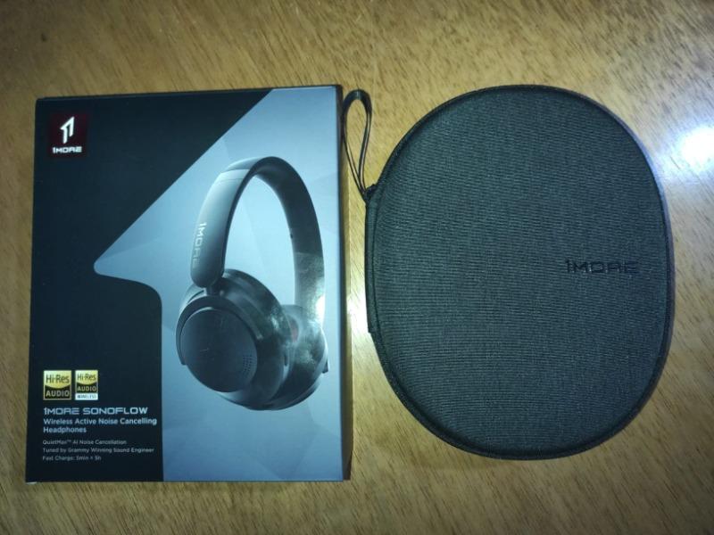 1MORE SonoFlow  Wireless Active Noise Cancelling Headphones - Customer Photo From Víctor Molina