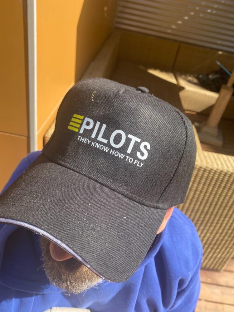 PILOTS They Know How To Fly Printed Hats - Customer Photo From Samual A