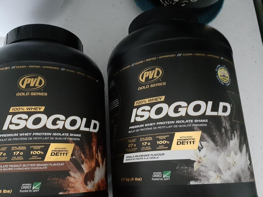 ISOGOLD 5lbs (2.27kg) - Customer Photo From Vernonj