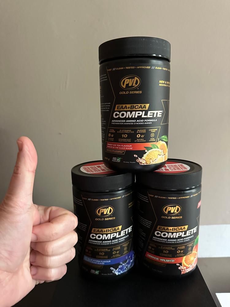 EAA COMPLETE+ 10 Amino Acid Mix | PVL – PVL Canada EAA COMPLETE+ 10 Amino Acid Mix | PVL – PVL Canada