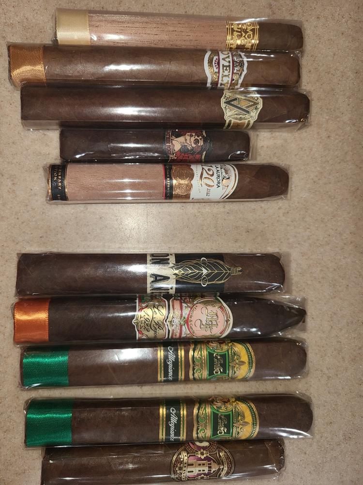 10 Cigar Holiday Gift Pack - Customer Photo From Anna Landers