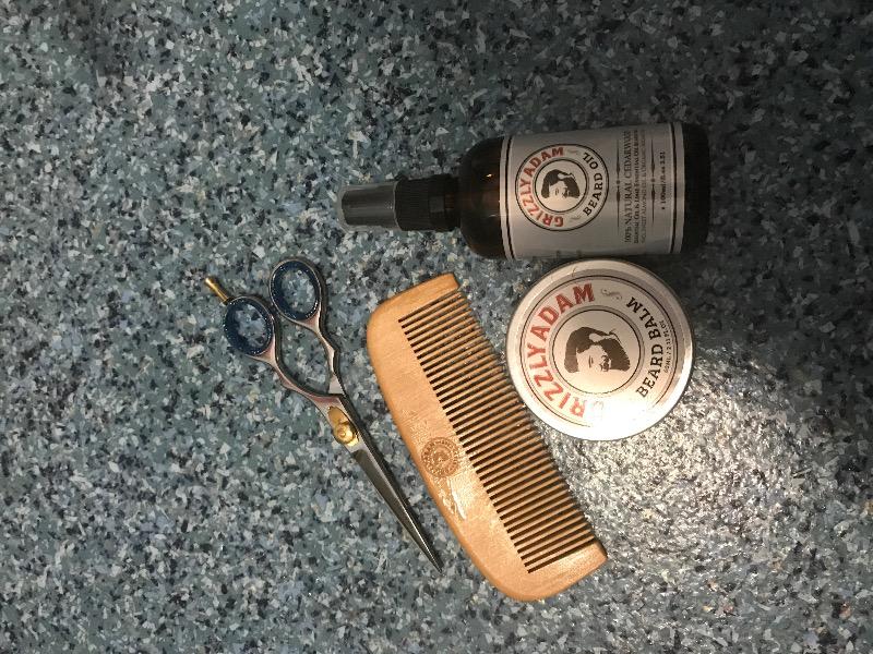 New Improved Grizzly Adam Beard Care Kit - Perfect Gift Set for Men - Customer Photo From Lewis C.