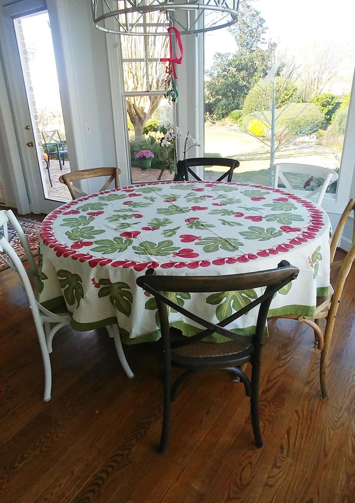 French Tablecloth Fig - Customer Photo From Ann Mueller