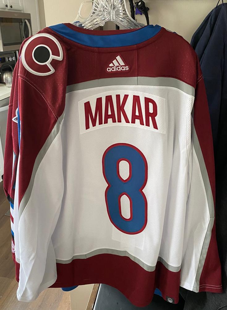 Cale Makar Colorado Avalanche Retro Reverse Jersey #8, 2022-2023 deals 2XL - 54