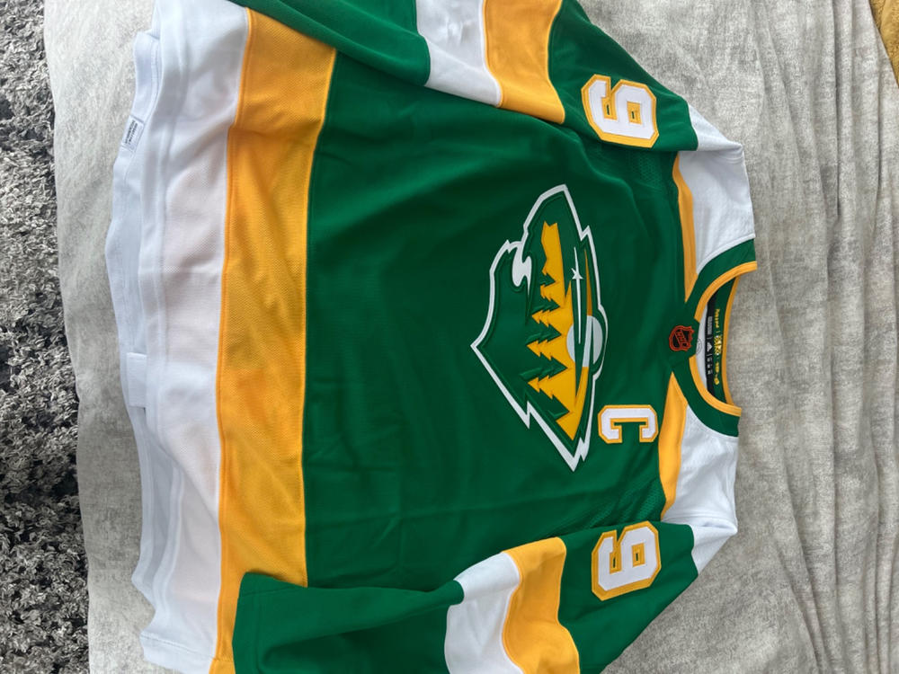 ANY NAME AND NUMBER MINNESOTA WILD HOME AUTHENTIC ADIDAS NHL JERSEY (C –  Hockey Authentic