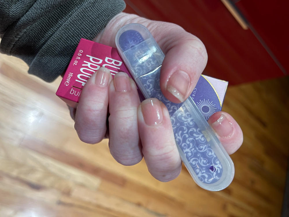 Nano Glass Nail Files - Customer Photo From Juliet Post