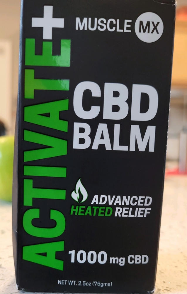 Activate CBD Balm - 1000 mg - Customer Photo From Nick Dellacava