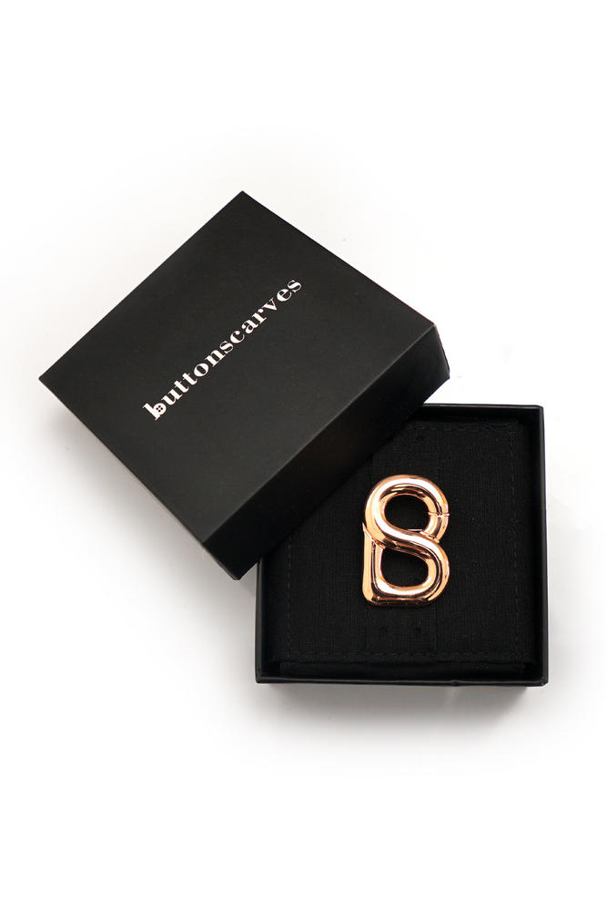 Signature Everyday Brooch - Gold - Customer Photo From Diana