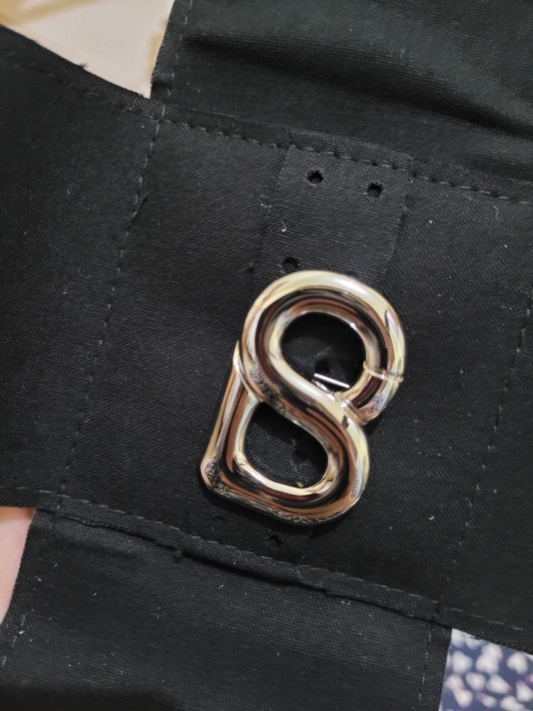 Signature Everyday Brooch - Silver - Customer Photo From Rinda