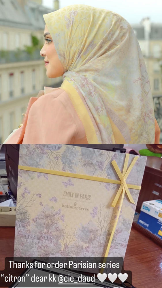 The Parisian Square - Citron - Customer Photo From Nana Musa