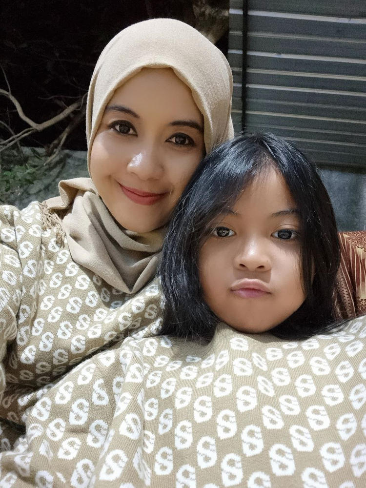 Signature Monogram Sweater - Pale Gold - Customer Photo From Ambar Kusuma