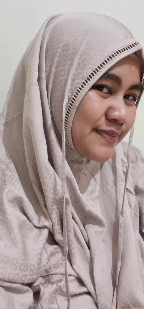 Casa Prayer Robe - Latte - Customer Photo From Sheny Febriaty
