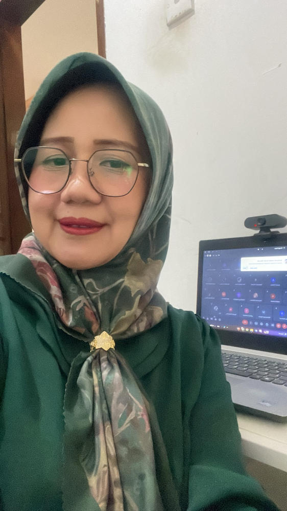 Arabian Night Ring Scarf - Breeze - Customer Photo From Sari Noorlima Yanti