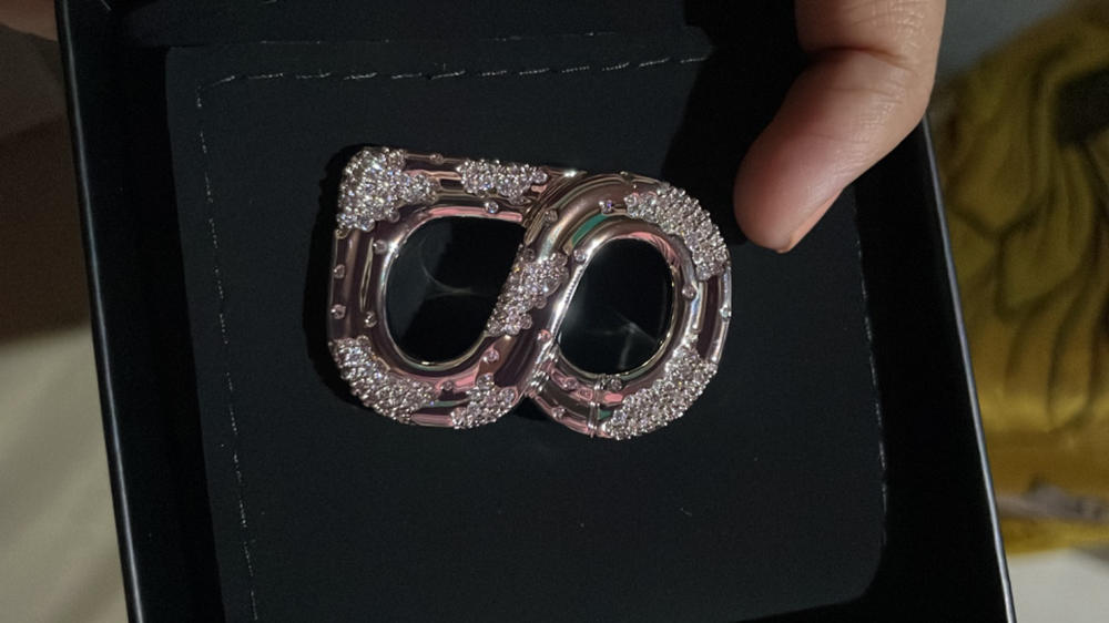 Altair Brooch - Silver - Customer Photo From Anonymous