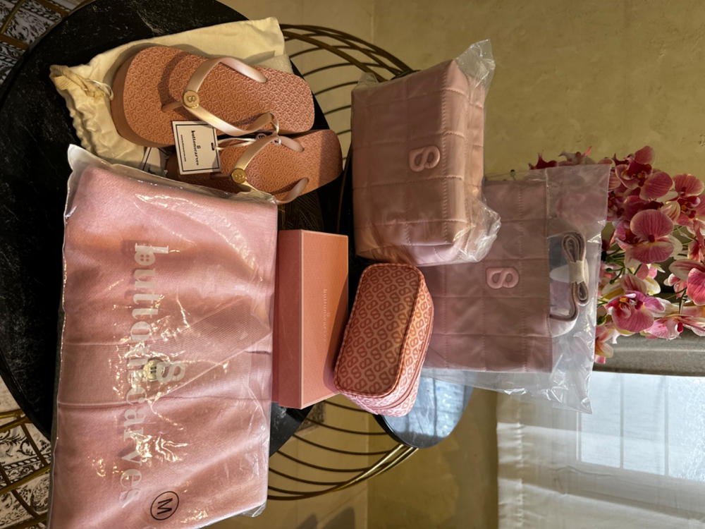 Signature Flatform Flip Flop - Rose - Customer Photo From Anonymous