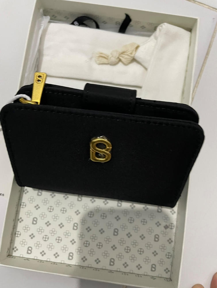 Luana Small Wallet - Black - Customer Photo From Anonymous