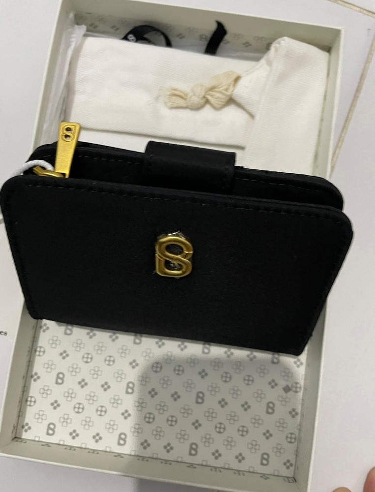 Luana Small Wallet - Black - Customer Photo From Anonymous