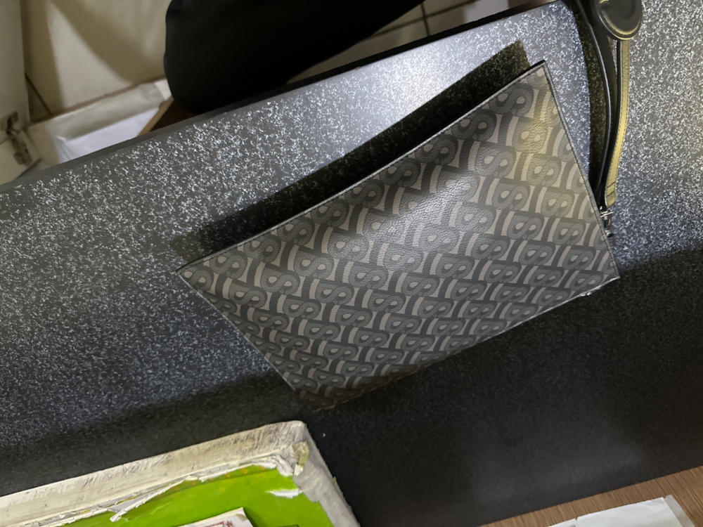 Bimu Men Clutch - Black - Customer Photo From Anonymous