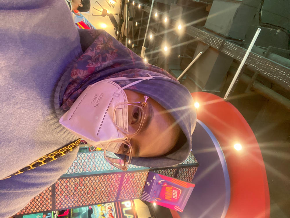 Al Aqsa Voile Square - Blue Jay - Customer Photo From dr Nanda Chaerully