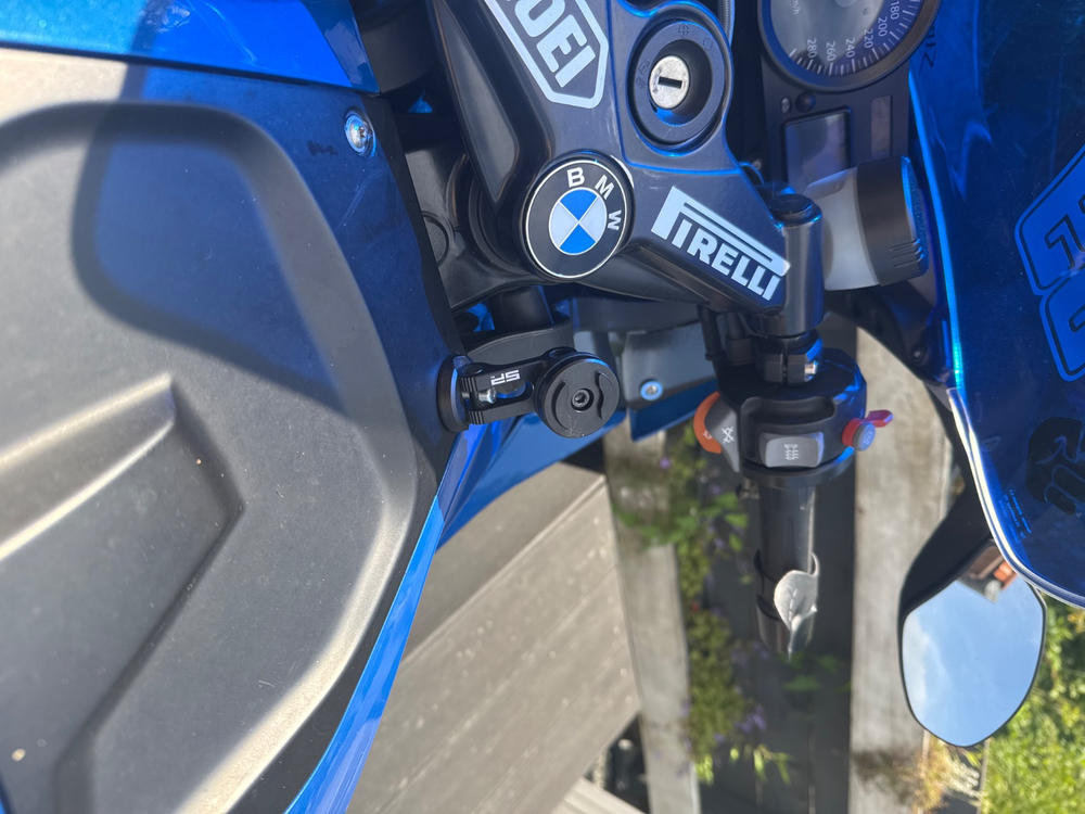 Moto Stem Mount - Customer Photo From Stefan Jarotzki
