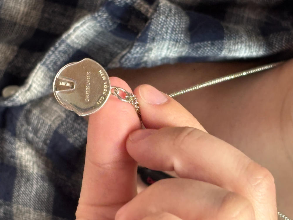 NYC Planner Spinner Charm New York City Silver - Customer Photo From erin d balzrette