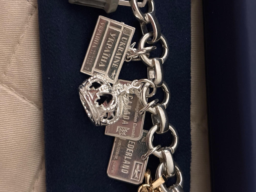 Crown Charm Silver - Customer Photo From Sara McCombs