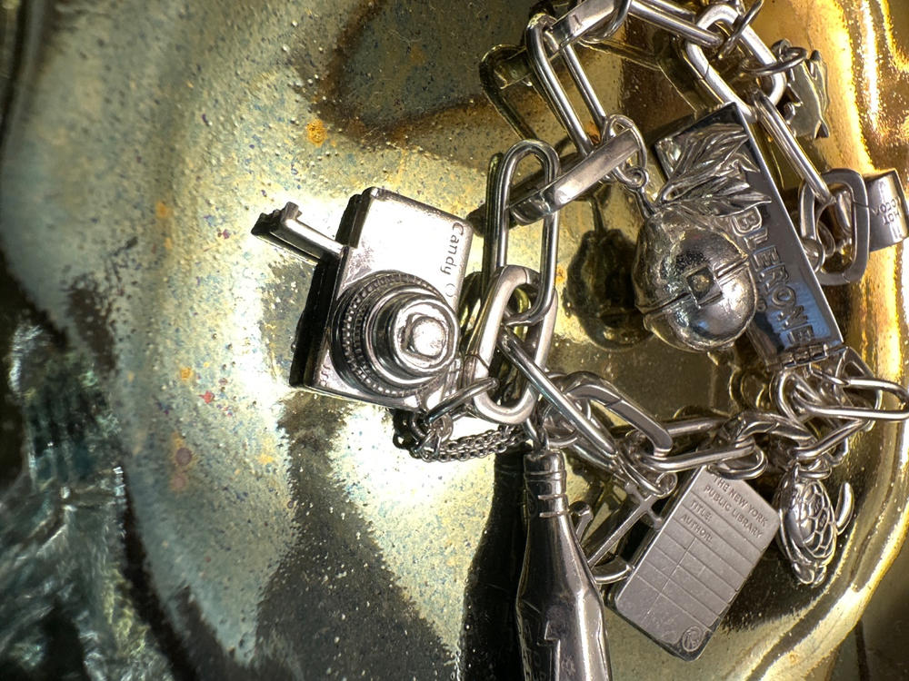 Camera Charm Two-Tone Silver - Customer Photo From Jennifer McVay