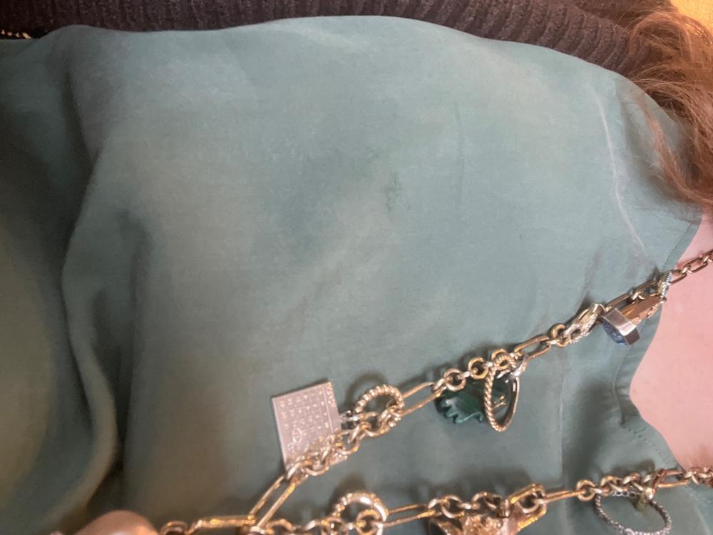 Calendar Customizable Charm, Silver - Customer Photo From Laura Safran