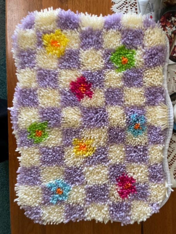 CHECK ME OUT Rug Making Kit - Customer Photo From Cindy Despois