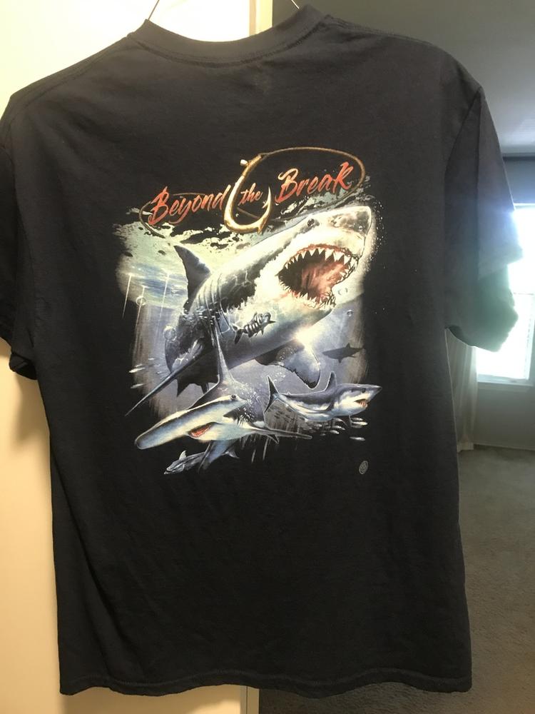 Shark Off Shore Fishing Premium T-Shirt - Customer Photo From Basil Hudgens