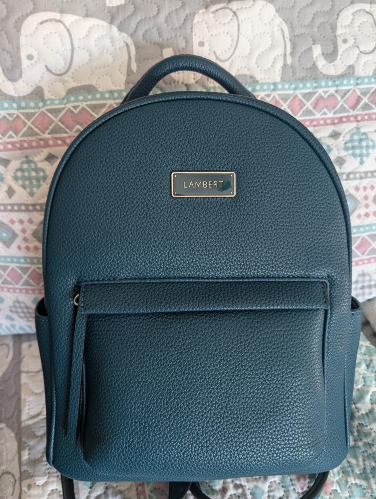 Le Maude - Sac à dos 3-en-1 en cuir vegan calabasas - Customer Photo From Valérie 