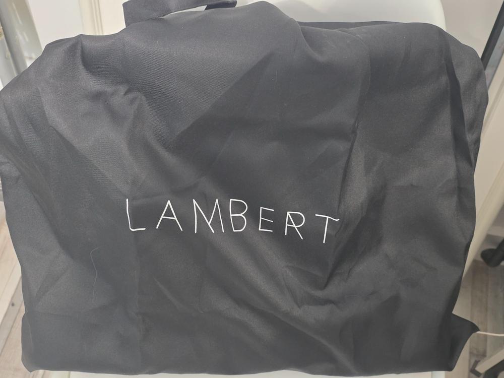 Le Danyka - Sac fourre-tout en cuir vegan noir - Customer Photo From Chantal Veronneau