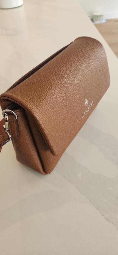 The Judy - Affogato Vegan Leather Crossbody Handbag - Customer Photo From Skhan