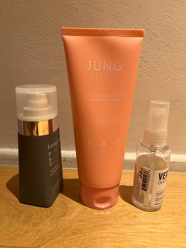 Jung Beauty No Wash Keratin Hair Treatment Essence - Customer Photo From PP