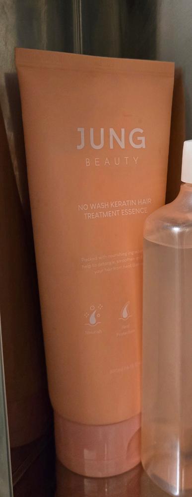 [PROMO] Jung Beauty No Wash Keratin Hair Treatment Essence - Customer Photo From Karen Ang
