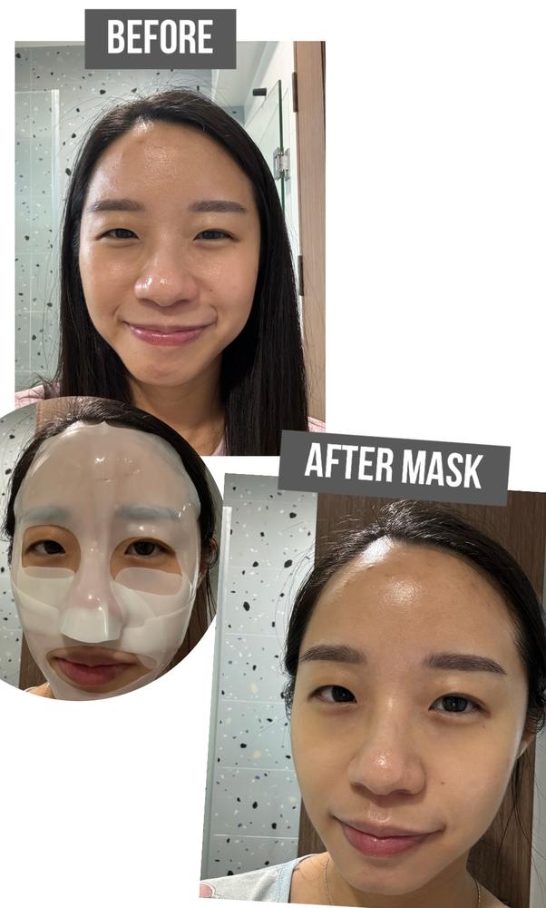 LUVUM Real Calmingpair Cicadrogel Mask - Customer Photo From Samantha